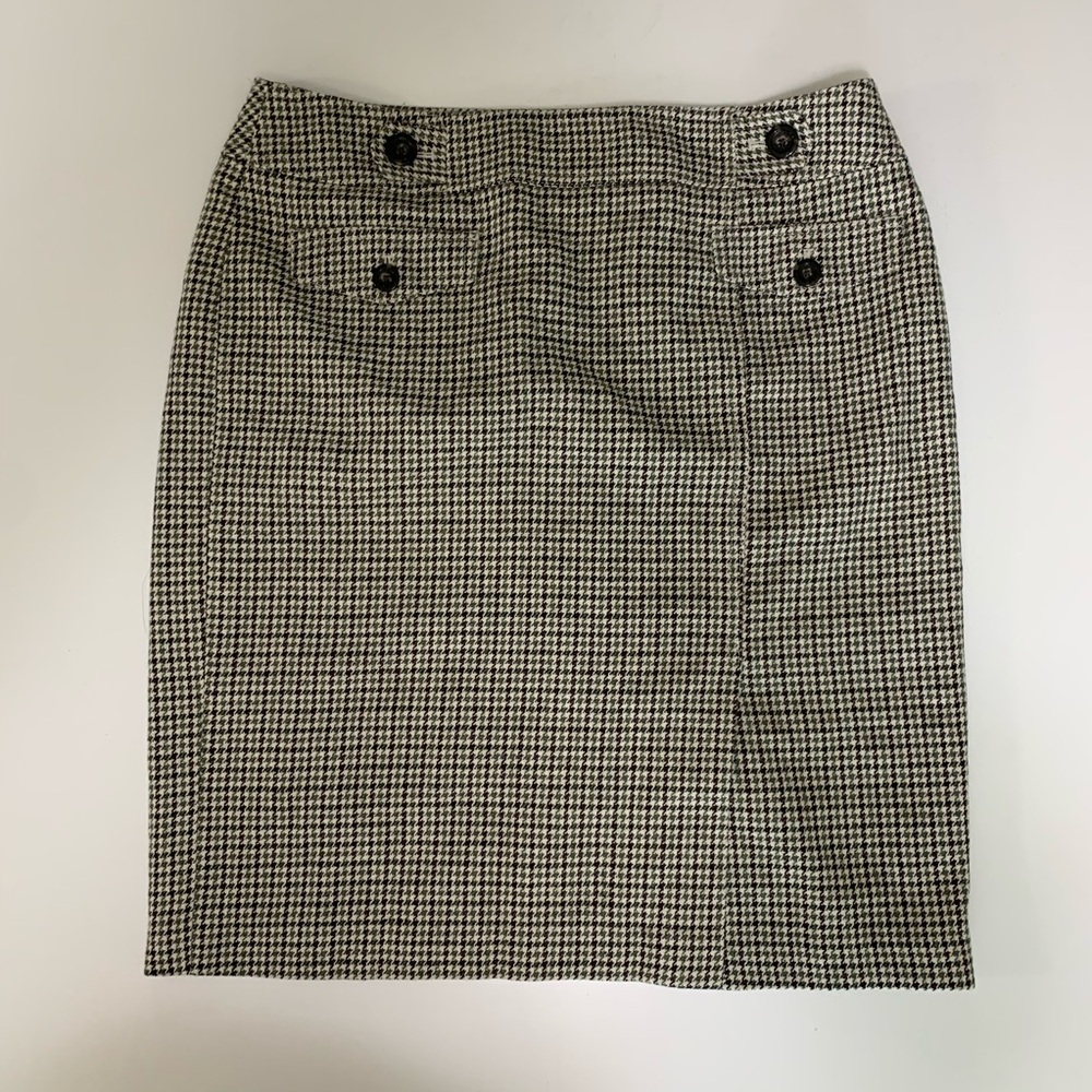 Ann Taylor Size 14 Dress Skirt Plaid EUC Pencil